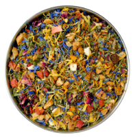 A peppermint herbal tea blend