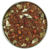 A rooibos tea with strawberry pieces and cream