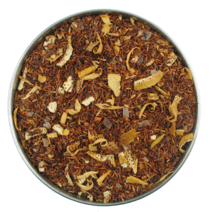A rooibos tea with added chocolate and orange