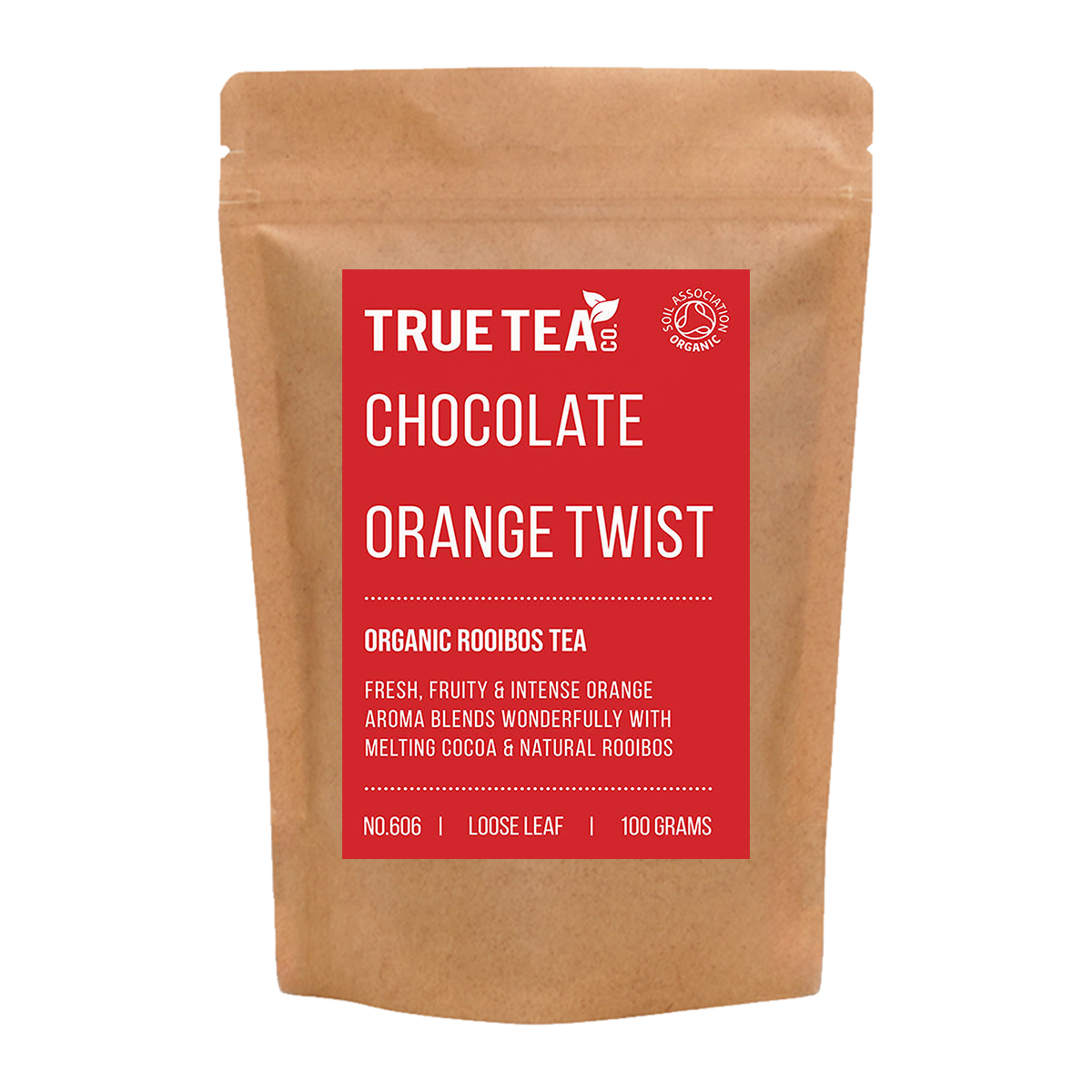 Chocolate Orange Rooibos Tea by True Tea Company in Harrogate, North Yorkshire
