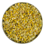 A herbal tea with chamomile