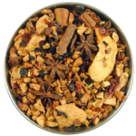 A fruit tea with spiced apple cider flavour. A very christmas smell and taste
