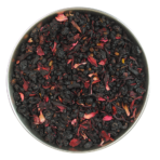 a fruit tea with vanilla and a rum flavour