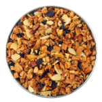 almond fruit tea which tastes like banoffee pie