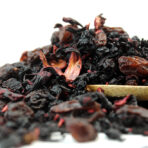 A mix of elderberries, raspberries and blackberries create this delicious fruit tea.