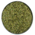 A yerba mate tea with a green color.