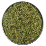 A yerba mate tea with a green color.