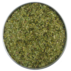 A yerba mate tea with a green color.