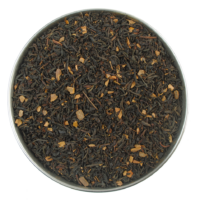 Aerial view of Cinnamon Black Tea by True Tea Company