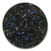 Aerial view of Earl Grey Blue Assam Black Tea