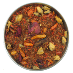 A rooibos hot cherry spice
