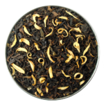 an oolong tea with real orange blossoms