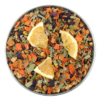 grapefruit and orange herbal tea