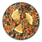 grapefruit and orange herbal tea