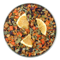 grapefruit and orange herbal tea