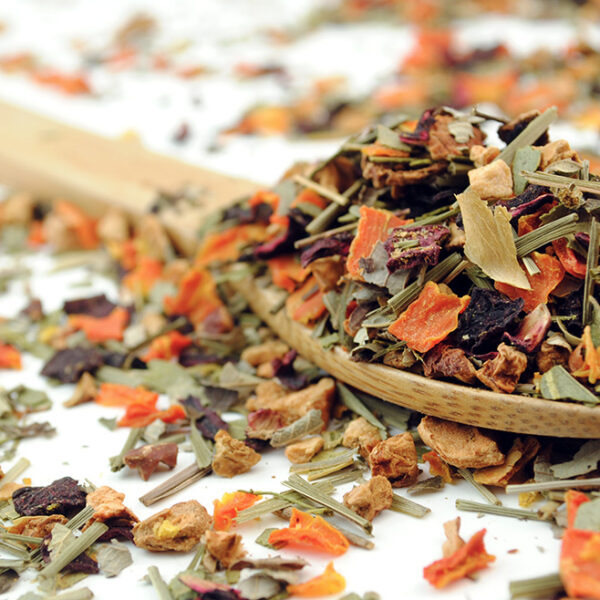 Orange and Grapefruit Herbal Tea by True Tea Company herbal tea with orange and grapefruit flavour