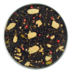 Aieral view of Pistachio Almond Black Tea by True Tea Company