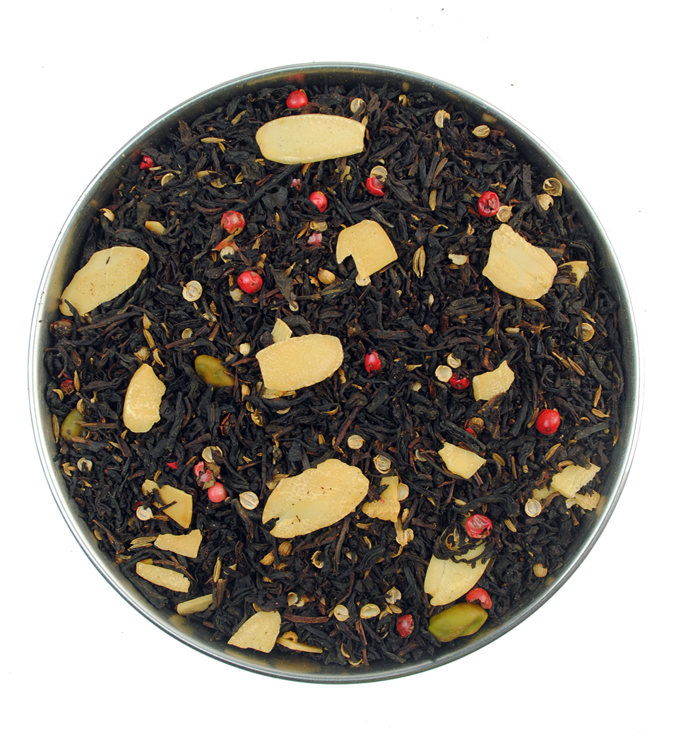 Pistachio and Almond Loose Leaf Black Tea | True Tea Co. | Shop Online