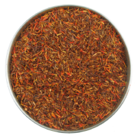 A rooibos tea with orange flavouring and safflowers