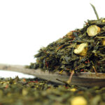 Aerial view of Sencha Red Ginseng by True Tea Company