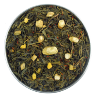 Aerial view of Sencha Red Ginseng by True Tea Company