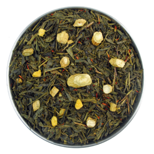 Aerial view of Sencha Red Ginseng by True Tea Company