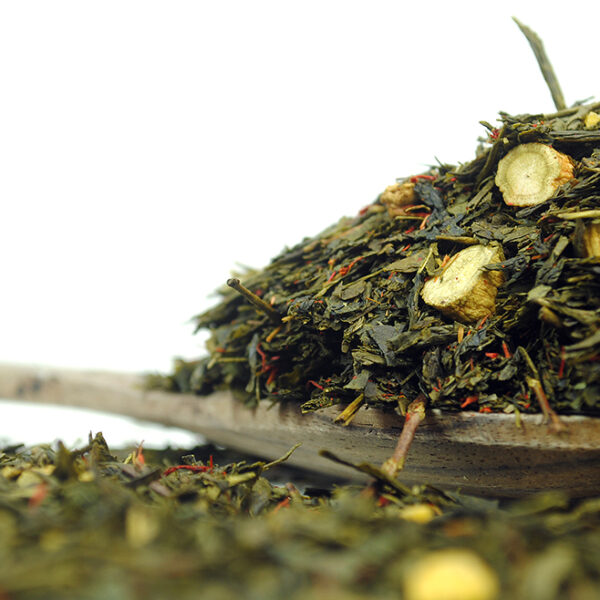 Sencha Red Ginseng Aerial view of Sencha Red Ginseng by True Tea Company
