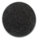 Aerial view of a vanilla black tea by true Tea Company
