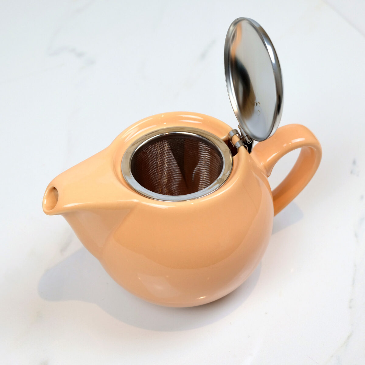 Porcelain Teapot and Infuser - Drip Free (500ml)