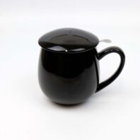 black teacup