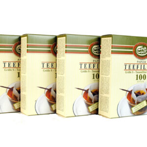 100x Paper Tea Filters with Stick