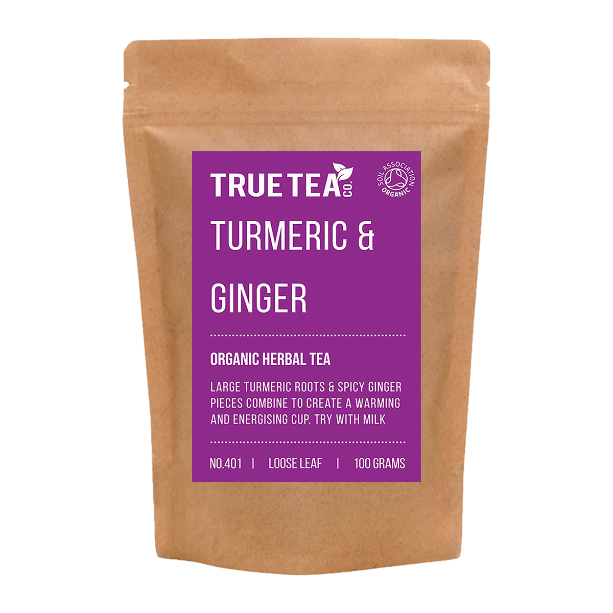 Turmeric and Ginger Organic Herbal Tea (No.401)