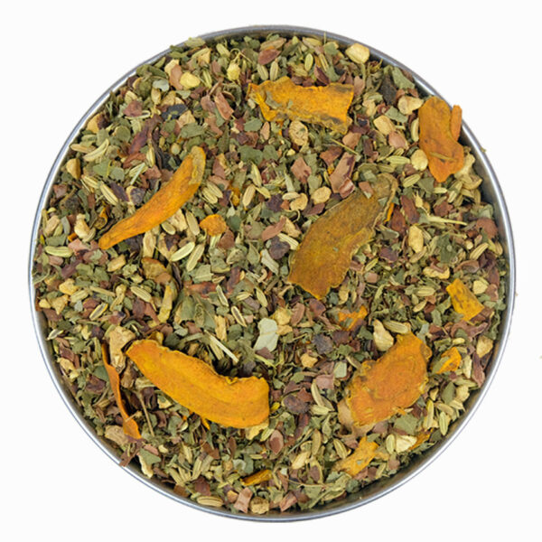 Turmeric Gold Herbal Blend Photo by True Tea Co.