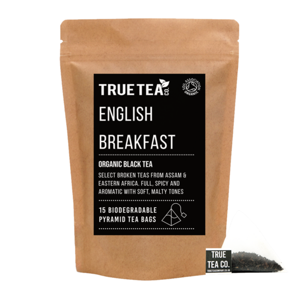 English Breakfast Organic Black Tea Bags 1