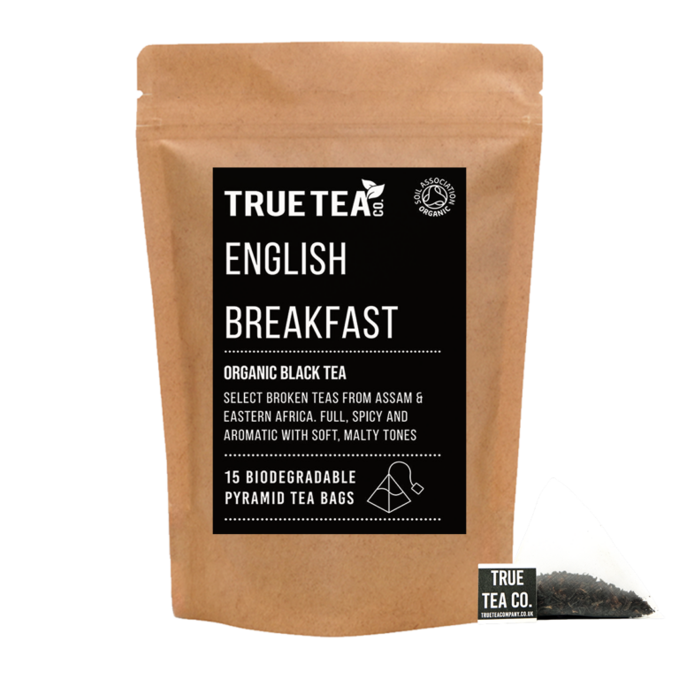 English Breakfast Organic Pyramid Tea Bags