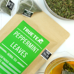AUTHENTIC PEPPERMINT LEAVES – TEA BAGS