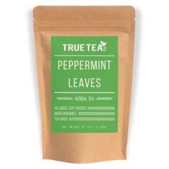 AUTHENTIC PEPPERMINT LEAVES – TEA BAGS