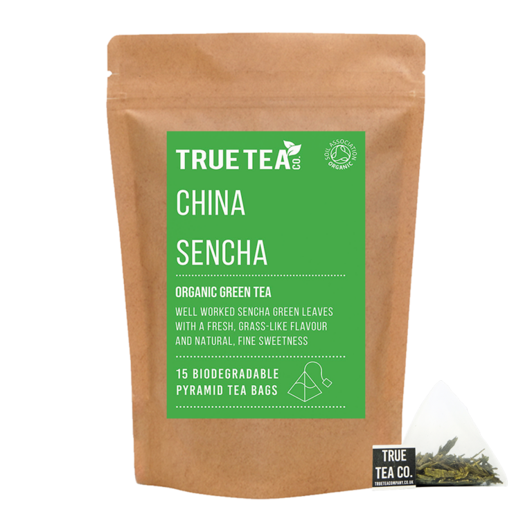China Sencha Organic Pyramid Tea Bags