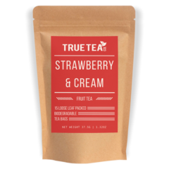 STRAWBERRY AND CREAM – TEA BAGS