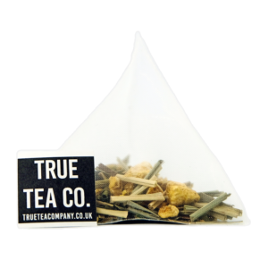 ginger and lemongrass pyramid tea bags