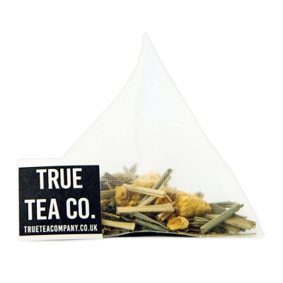 ginger and lemongrass pyramid tea bags