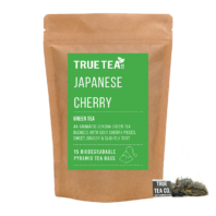 Japanese Cherry Green Pyramid Tea Bags