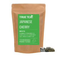 Japanese Cherry Green Pyramid Tea Bags