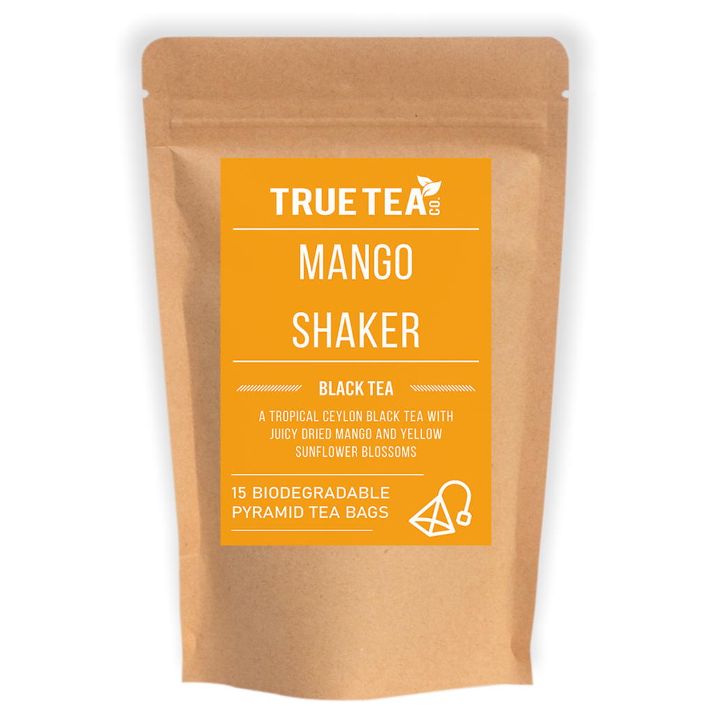 Mango Shaker Black Tea - Biodegradable Tea Bags | True Tea Co.