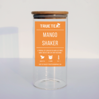 Mango Shaker Tea Display Jar