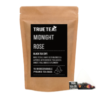 Midnight Rose Black Pyramid Tea Bags