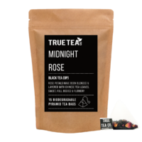 Midnight Rose Black Pyramid Tea Bags