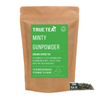 Minty Fresh Gunpowder Green Pyramid Tea Bags