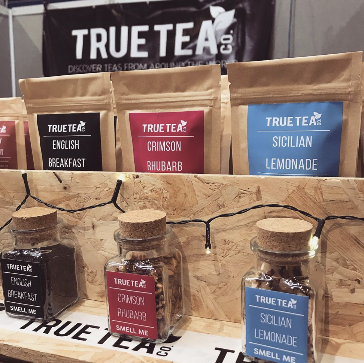 Our teas on display in harrogate, north yorkshire