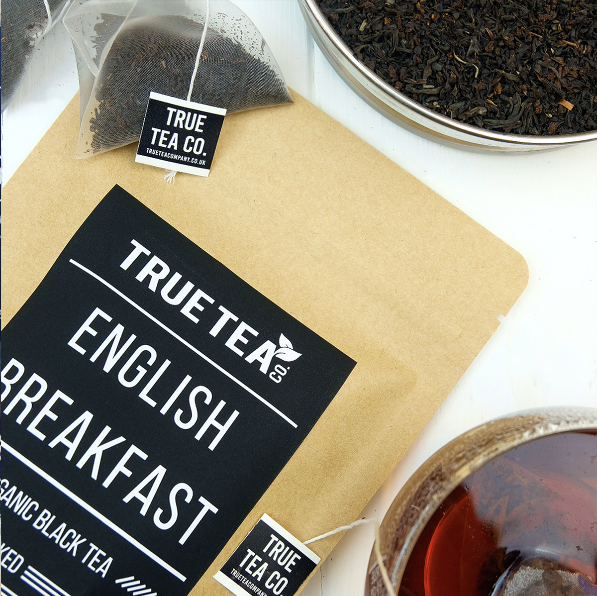 biodegradable packaging and tea bags from true tea company